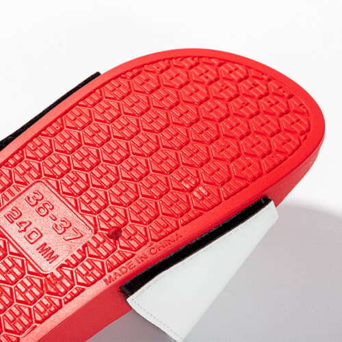 Flip-flops til sublimering for voksne - rød sål