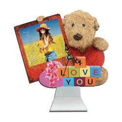 Standing MDF clock for sublimation - Bear