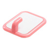 Large plastic hanger for sublimation - pink rectangle