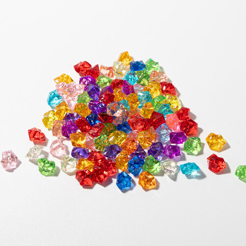 Cubitos de hielo artificiales - coloridos