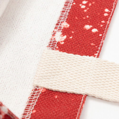 Geantă de umăr Bleached Starry Red pentru sublimare