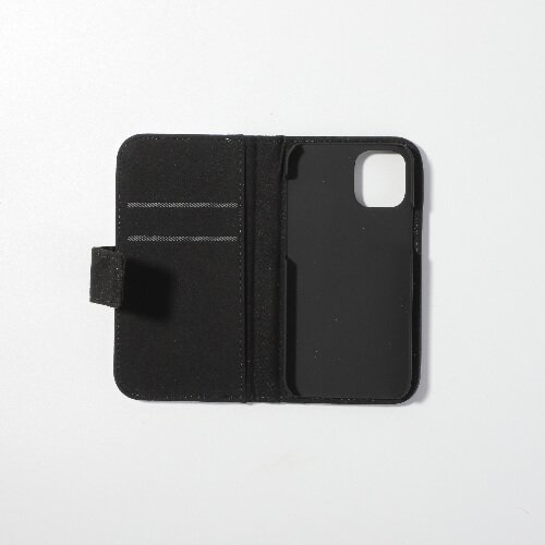 iPhone 12 Mini sublimaatio nahkakotelo - musta