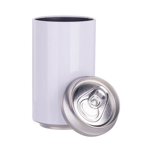 Metalen doos in de vorm van een drankblikje voor sublimatie