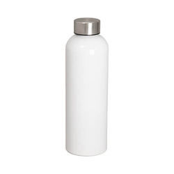 Sticlă de aluminiu de 700 ml cu capac argintiu pentru sublimare