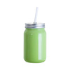 Glazen mok 450 ml Mason Jar Full Color zonder handvat voor sublimatie - groente