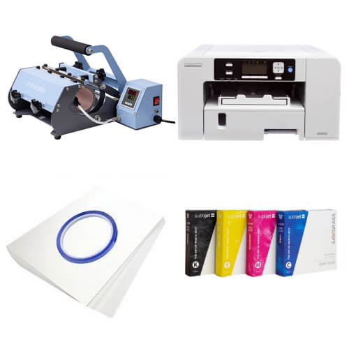 Sawgrass Virtuoso SG500 + CE-TMP30BL cup printer kit voor sublimatie