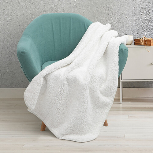 Leathaire en arctic fleece deken voor sublimatie - beige