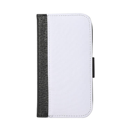 iPhone 12 Mini sublimācijas ādas futrālis - melns