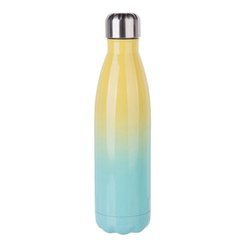 Bidon - μπουκάλι ποτού 500 ml για εξάχνωση - πράσινο και κίτρινο