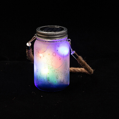 Latern 450 ml paelaga - tumesinine gradient