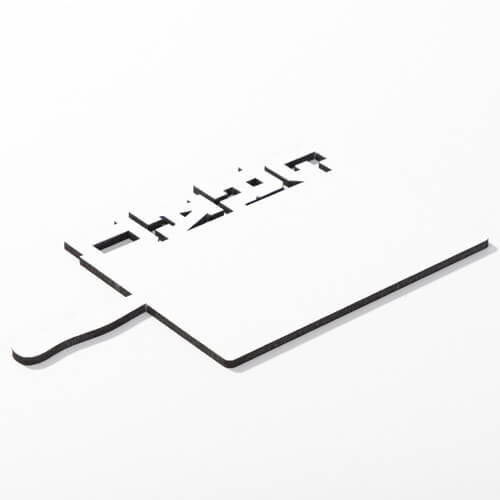 Fotoramme i MDF til sublimering - GRAD - 10 x 17,7 cm / 3 mm