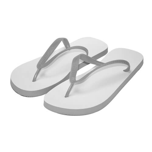 Photo Flip-Flops grey Sublimation Thermal Transfer