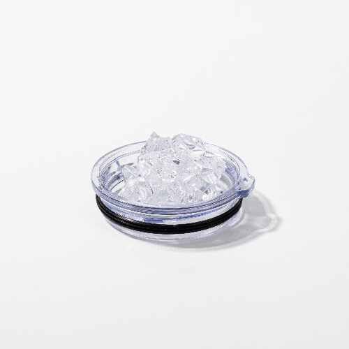 Kahvimuki 300 ml sublimaatiota varten - valkoinen, kansi tekojäällä