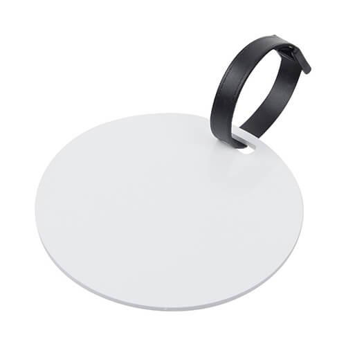 Plastic bagagelabel voor sublimatie - wiel