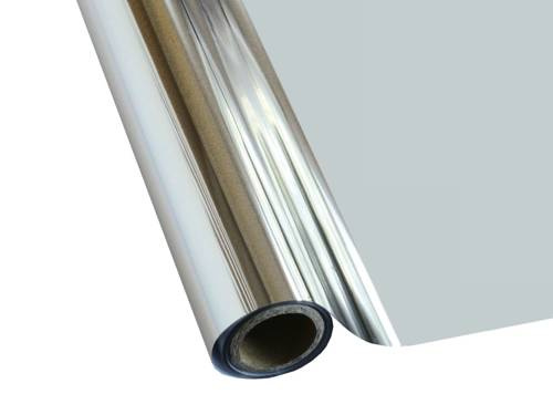 Kuumtemplifoolium - hõbedane