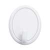Large plastic hanger for sublimation - white oval