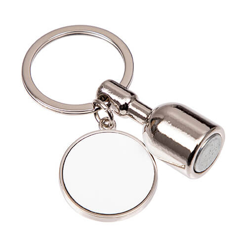 Brelok z magnesem do sublimacji - koło