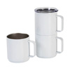 550 ml stainless steel mug for sublimation - white