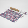 Craft Express hydrosublimeringsfolie - Red/Blue Tropic Leaves