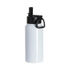Gourde 750 ml avec embout large et anse pliable pour sublimation - blanc