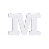 Decoratieve letter in MDF voor sublimatie 10 cm M