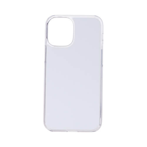 iPhone 12 Mini doorzichtige plastic hoes voor sublimatie