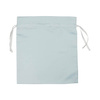 Satin bag 35 x 38 cm for sublimation - light blue