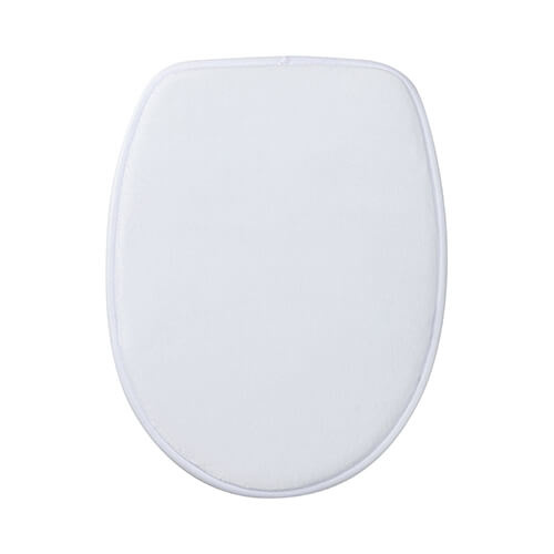 Toilet seat cover for sublimation