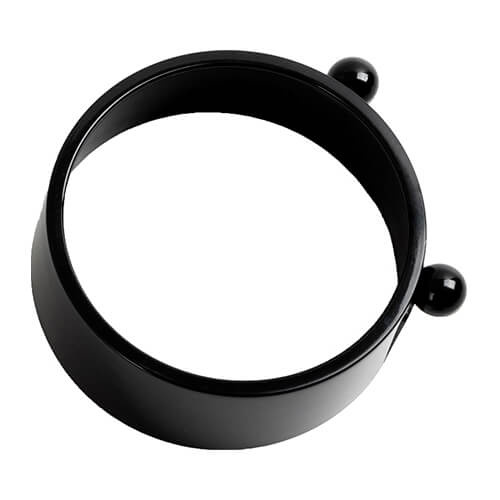 Reloj despertador para sublimación - negro