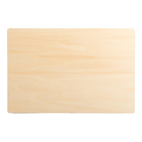 Multiplex plaat voor sublimatie 20,3 x 30,5 cm - naturel