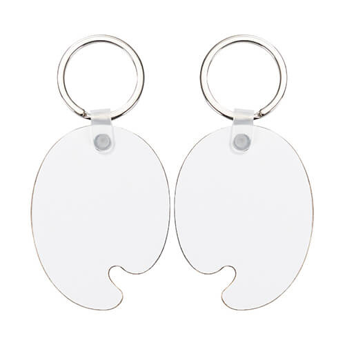 Dvostrani MDF privjesak za ključeve za sublimaciju - paleta