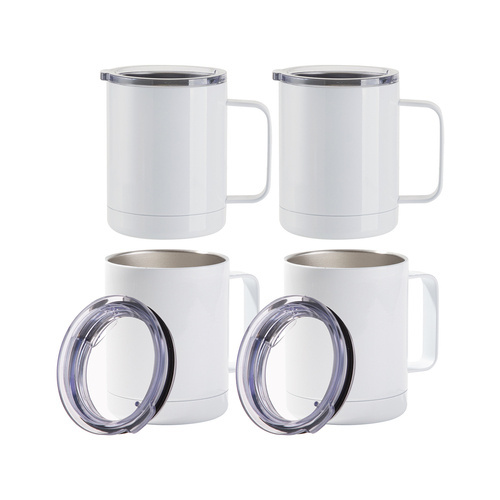 Set of 4 coffee mugs 300 ml for printing