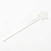 Acrylic drink stirrer 15 cm for sublimation - star