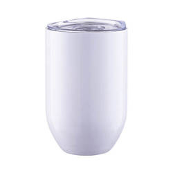 360 ml wine mug for sublimation - white