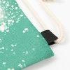 Vybielené zadné vrecko Starry Green na sublimáciu