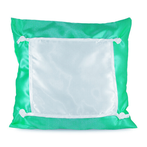 Eko prevleka za vzglavnik 40 x 40 cm zelena Sublimacija toplotni prenos