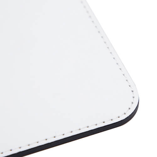 Leather pad 23 x 19 cm for sublimation - white