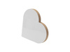 Fotoramme - hjerte i MDF til sublimering - 20,3 x 20,3 cm