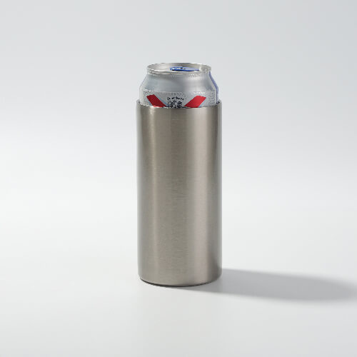 Cooler do puszki 470 ml do sublimacji - srebrny