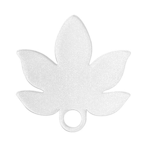 Akrüülist nimesilt 1200 ml kruusile koos glitteriga sublimatsiooni jaoks - lehed