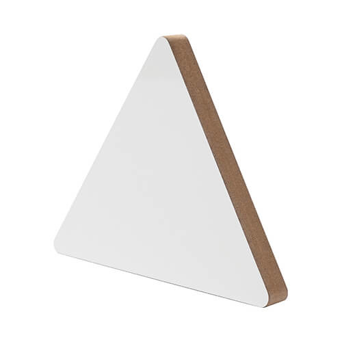 Triangular photo frame made of MDF for sublimation - 12.7 x 15.2 cm