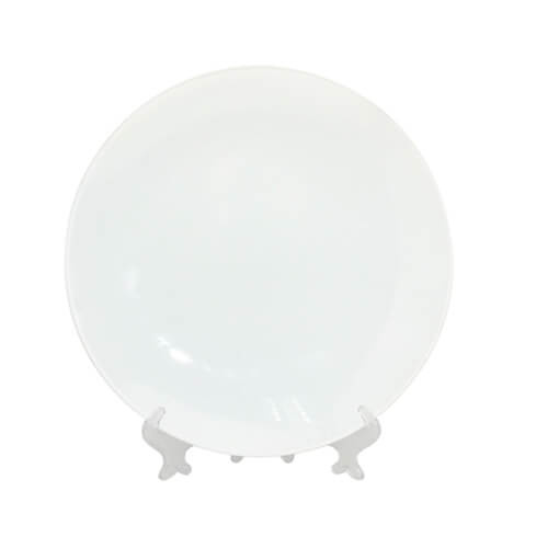 Glasplaat 20 cm met schotel Sublimatie thermische overdracht