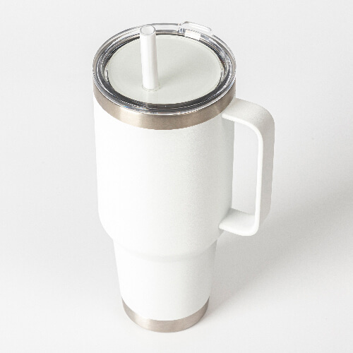 Navneskilt i akryl til 780 / 900 / 1050 / 1260 ml krus til sublimering - cirkel