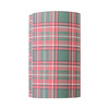 Arkusz transferowy Xmas Plaid 1 - 30,5 x 11,4 cm - 4 szt.