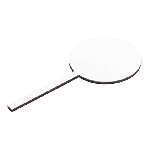 Fiberboard information sign for sublimation - wheel