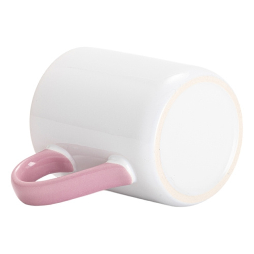 325 ml sublimeringsmugg - med rosa insida och handtag