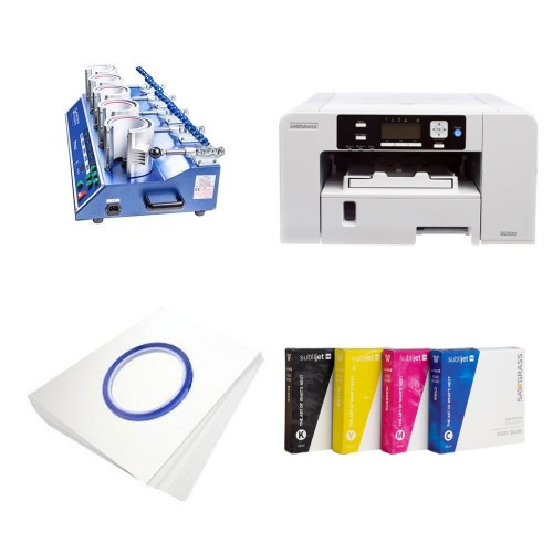 SAWGRASS Virtuoso SG500 + MAX5 Mugg Printer Kit Sublimation Thermal Transfer