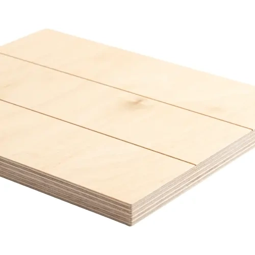 Marco de fotos rectangular de madera contrachapada, a rayas, 25 x 20 cm