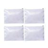 Set de 4 estuches de purpurina blanca para sublimación