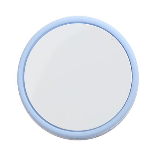 Ø 0,8 / 1 cm tapón pajita silicona para sublimación - círculo azul